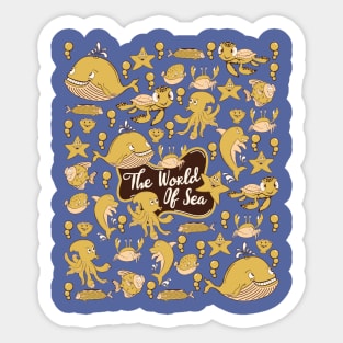 The World Of Sea Sticker